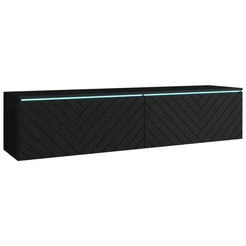 LOWBOARD mit Fischgr&auml;te und Beleuchtung