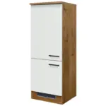 M&ouml;belix Ger&auml;teumbauschrank Avila Eichefarben/Magnolie B: 60 cm