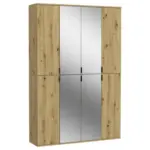 M&ouml;belix Garderobenschrank Projekt X Eiche Artisan B: 121 cm