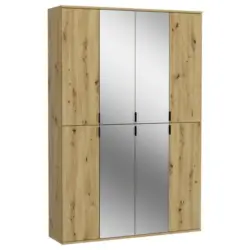Garderobenschrank Projekt X Eiche Artisan B: 121 cm