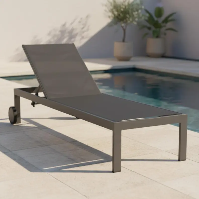 Sonnenliege Acamp Rmini Metall / Textil verstellbar