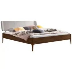 Bett Pienza Nussbaumfarben 140x200 cm