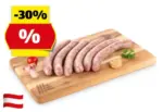 HOFER SONNHOF BBQ Frische Schweinsbratw&uuml;rstel, 400 g