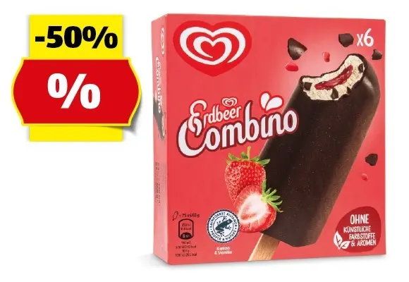 ESKIMO Combino Erdbeer, 450 ml
