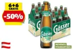 HOFER G&Ouml;SSER Naturgold alkoholfrei**, 12 x 0,5 l