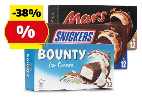 MARS Eisriegel*, 547 g/469 g/480 g