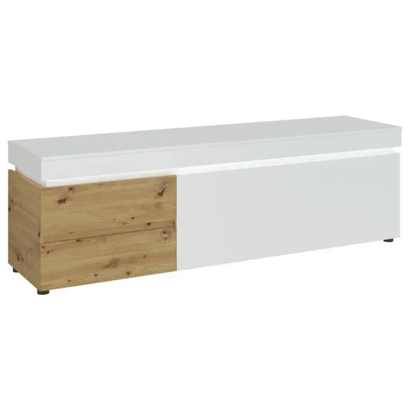 TV-Element Luci Wei&szlig; Eiche Artisan/Wei&szlig; B: 180,5 cm