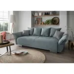 M&ouml;belix BIGSOFA Pera, Mintgr&uuml;n B: 242 cm