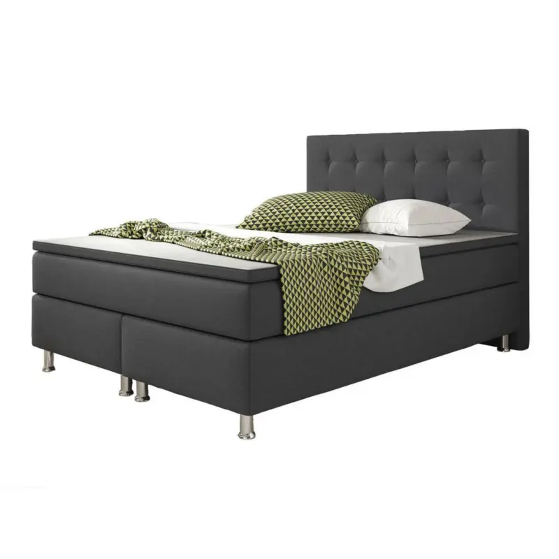 Boxspringbett mit Topper 140x200 cm K&ouml;ln
