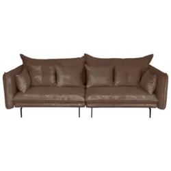 2-Sitzer-Sofa Sing Braun Cord B: 262 cm