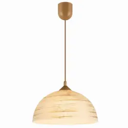 PENDELLEUCHTE Goldfarben D: 30 cm