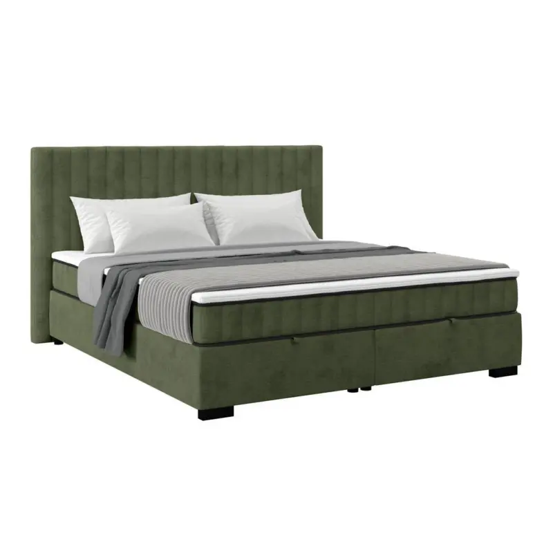Boxbett mit Topper & Bettkasten 200x220 Maya