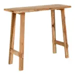 M&ouml;belix Konsole Girona Natur Teak, B/H/T: 30x80x90cm