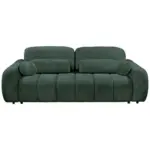 M&ouml;belix SCHLAFSOFA Bubble Dunkelgr&uuml;n B: 256 cm