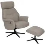M&ouml;belix Relaxsesselset Mellow Taupe B: 77 cm