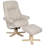 M&ouml;belix Relaxsesselset Serenity Creme B: 80 cm