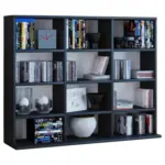 M&ouml;belix Standregal Dekor Megosa Mini 102 cm Schwarz
