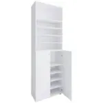M&ouml;belix SCHUHSCHRANK Lona Wei&szlig; B: 70 cm