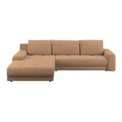 Ecksofa Adria Braun S: 213x308 cm