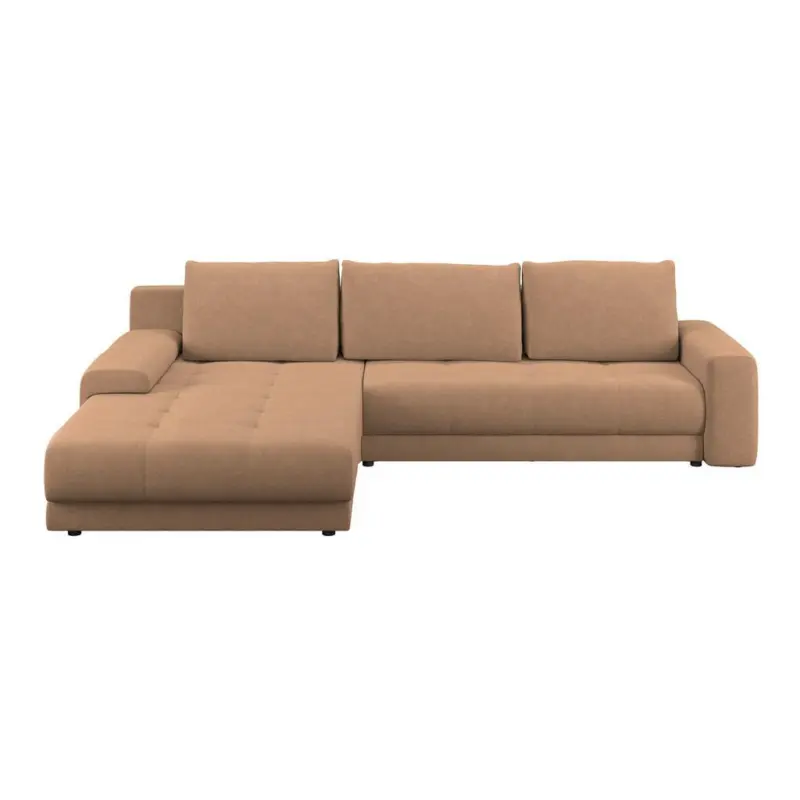 Ecksofa Adria Braun S: 213x308 cm