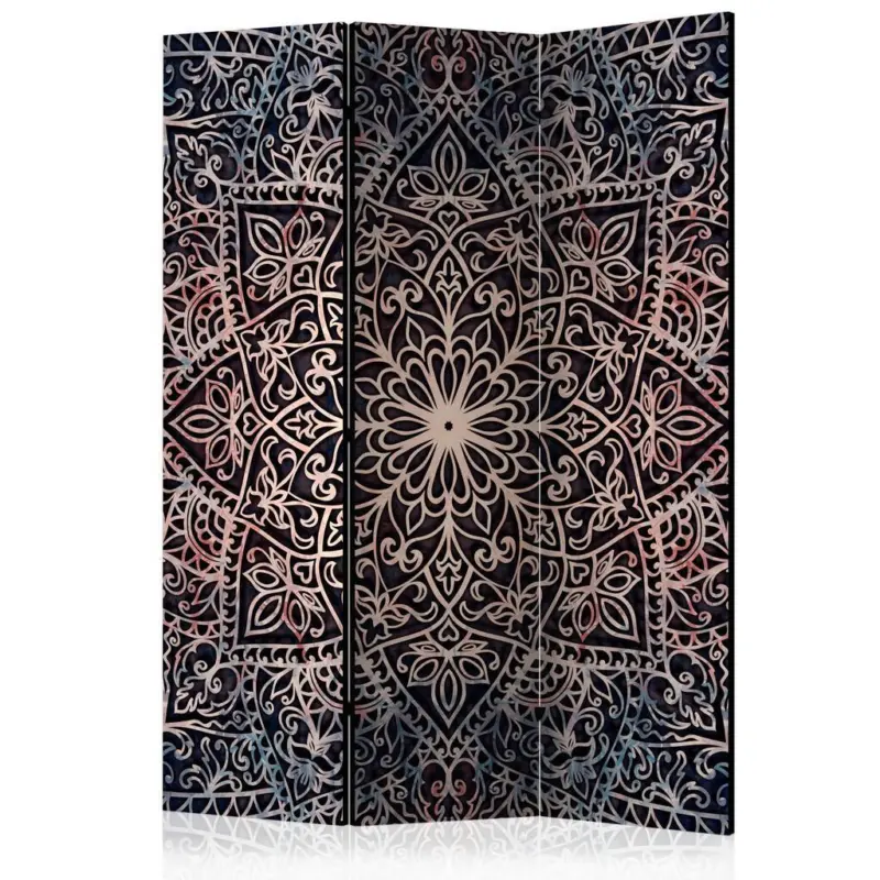 PARAVENT Multicolor Schwarz B: 135 cm
