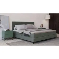 Boxbett mit Topper 140x200 Andorra