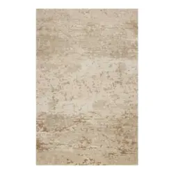 Flachwebteppich Beige 50x80 cm