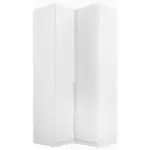 M&ouml;belix Eckschrank 100 cm Alabama, Wei&szlig;