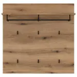 M&ouml;belix Garderobenpaneel Delamar Eichefarben Dekor B: 88,2 cm