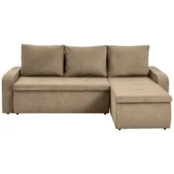 ECKSOFA Larisa Braun S: 235x158 cm