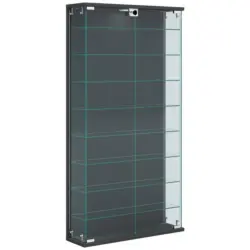 VITRINE Relas Anthrazit B: 59 cm