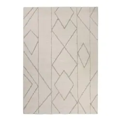 Webteppich Pelle Olsson Beige 140x200 cm