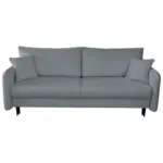 M&ouml;belix 3-Sitzer-Sofa mit Schlaffunktion Carine Grau