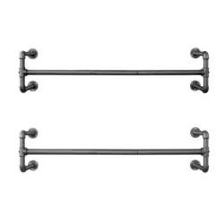 WANDGARDEROBE Schwarz B: 30 cm