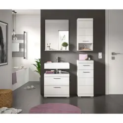 BADEZIMMER Scout Wei&szlig; B: 134 cm