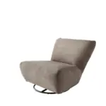 M&ouml;belix XXL-Sessel Cremallo Graubraun Wippfunktion, drehbar, B: 95cm