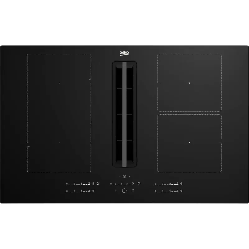Kochfeld-Dunstabzug-Kombi Hixi84700uf -Beko-