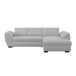M&ouml;belix Ecksofa Berisso new hellgrau, 278x187 cm