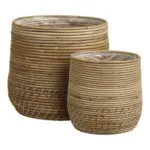 M&ouml;belix Korbset Moro Natur, 2-teilig