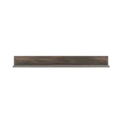 Wandboard Largo Anthrazit/Eichefarben B: 152cm
