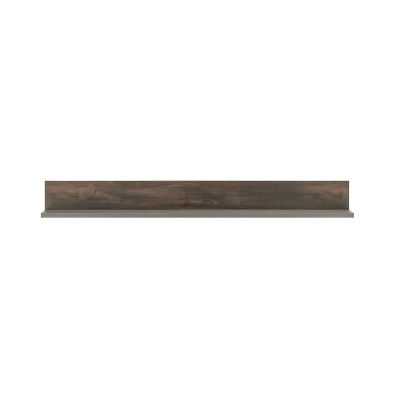Wandboard Largo Anthrazit/Eichefarben B: 152cm