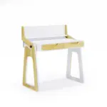 M&ouml;belix Schreibtisch Palmer Wei&szlig; Eichefarben L: 91 cm