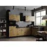 Einbauk&uuml;che Eckk&uuml;che M&ouml;belix Oliver Artisan Dekor S: 280x172 cm