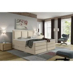 BOXSPRINGBETT Swing Beige H3xH4 160x200cm