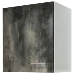 K&uuml;chenoberschrank Lucca Wei&szlig;/Graubraun B: 50 cm