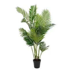 KUNSTPFLANZE Areca Gr&uuml;n Schwarz H: 175 cm