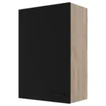 M&ouml;belix K&uuml;chenoberschrank Capri Eiche/Schwarz B: 60 cm