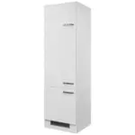 M&ouml;belix K&uuml;hlschrank-Umbauschrank Alba B: 60 cm Wei&szlig;