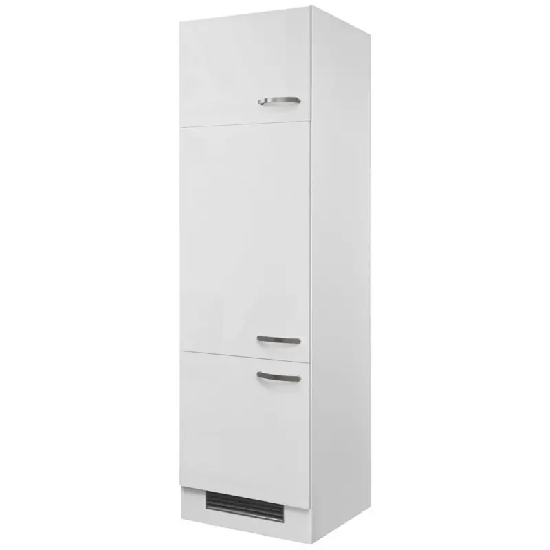 K&uuml;hlschrank-Umbauschrank Alba B: 60 cm Wei&szlig;