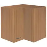 M&ouml;belix Eckoberschrank Nano 60 cm Buche Dekor 2 Dreht&uuml;ren